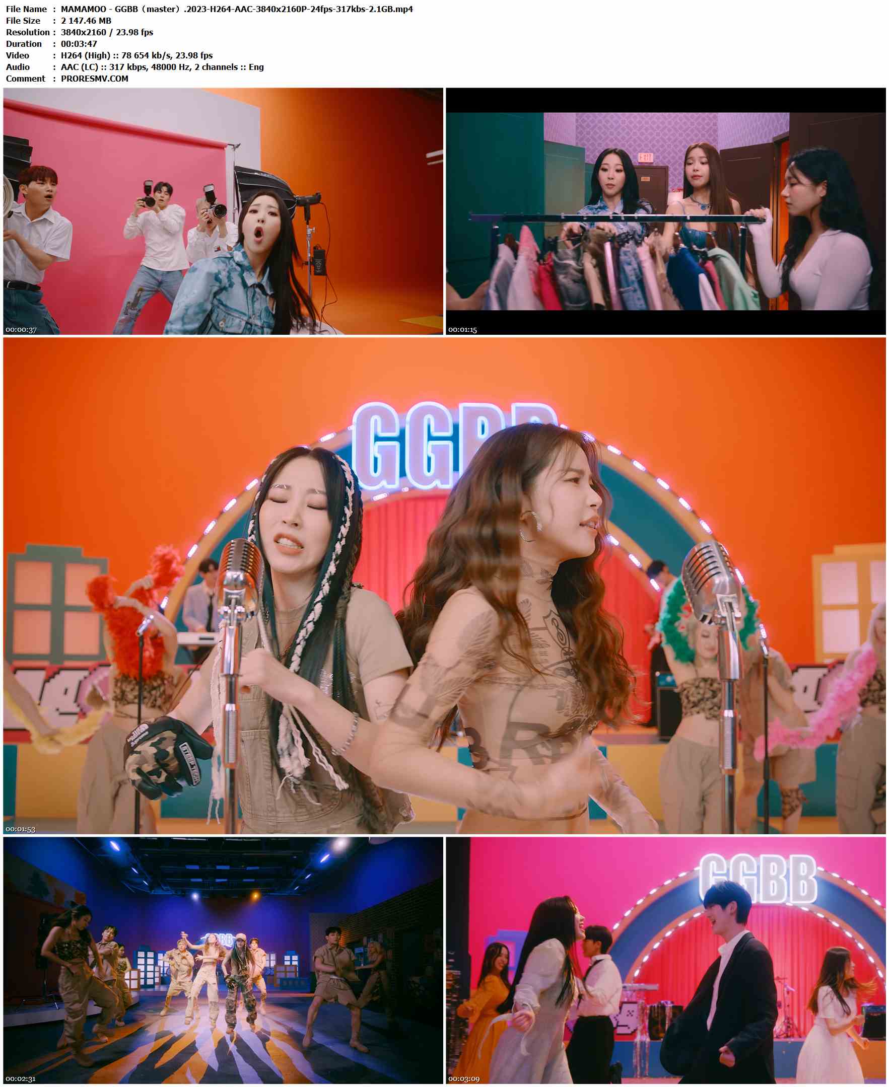 MAMAMOO - GGBB（master）.2023-H264-AAC-3840x2160P-24fps-317kbs-2.1GB官方MV_高清MV